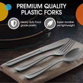Silver Cutlery Combo Set | 600 Forks 600 Spoons And 600 Knives
